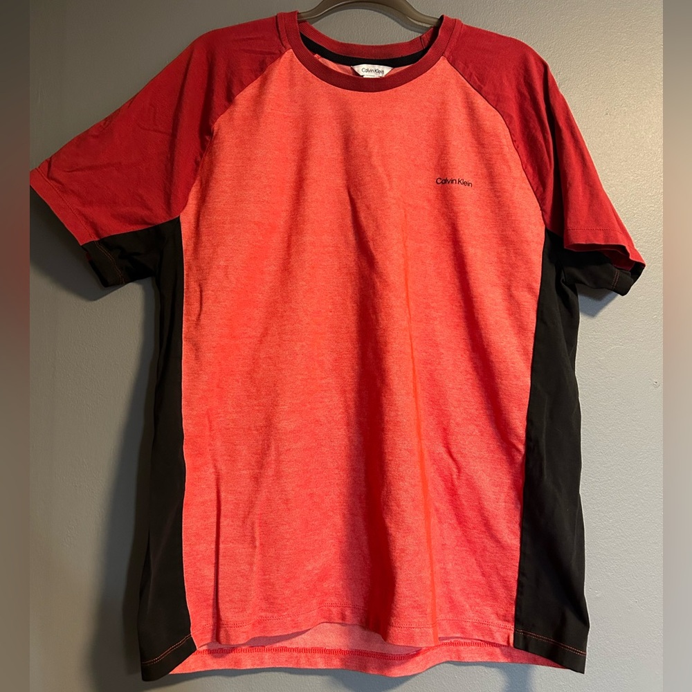 Calvin Klein Red Workout Shirt